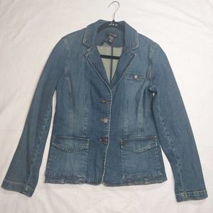 New York & Co. Denim Blazer Jacket